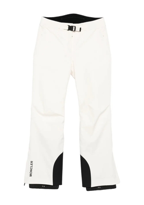 Moncler Grenoble belted ski trousers - White