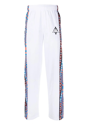 COUNTY OF MILAN logo-print track pants - White