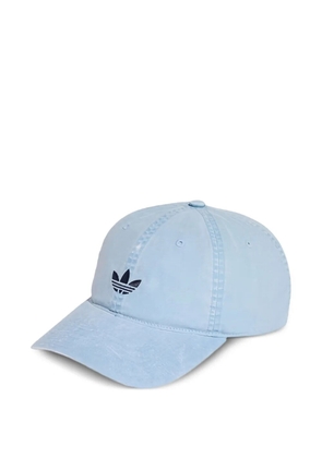 adidas embroidered baseball cap - Blue