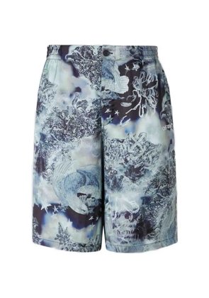 Off-White graphic-print shorts - Blue