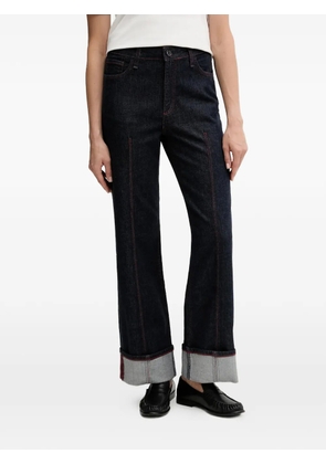 Mos Mosh button cuffed jeans - Blue