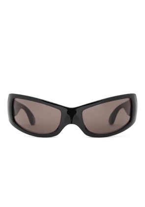 Balenciaga Eyewear rectangle-frame sunglasses - Black