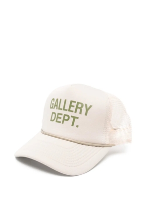 GALLERY DEPT. logo-print trucker hat - Grey