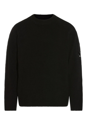 C.P. Company Lens-detail sweater - Black