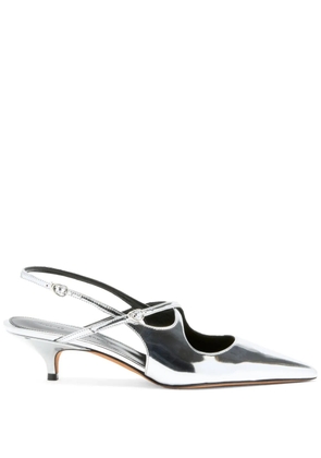 Proenza Schouler 40mm Slash pumps - Grey