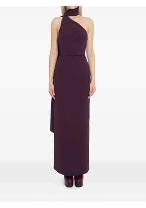 Solace London Demi one-shoulder maxi dress - Purple