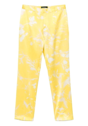 Fabiana Filippi silk trousers - Yellow