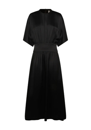 TOTEME short-sleeve maxi dress - Black