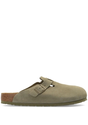 Birkenstock suede leather sandals - Green