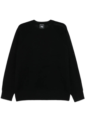 Y-3 crew-neck sweater - Black