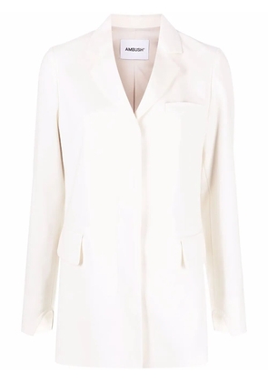 AMBUSH tailored single-breasted blazer - Neutrals