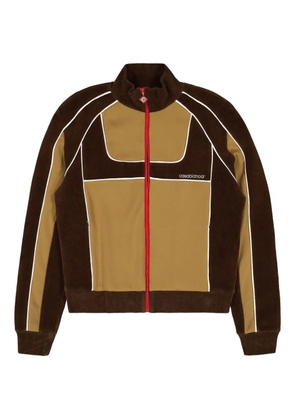 Casablanca two-tone track jacket - Brown