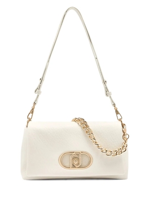 LIU JO medium LaPuffy flap shoulder bag - White