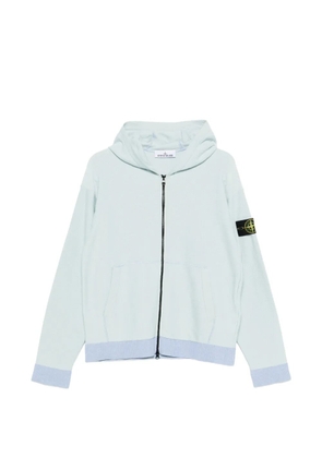 Stone Island zip-up hoodie - Blue