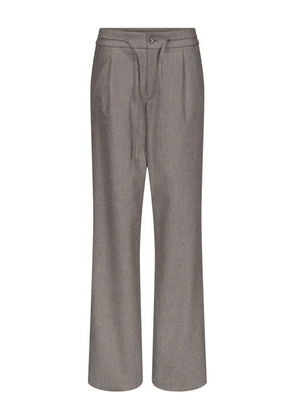 LouLou de Saison Harlem pleated drawstring trousers - Brown