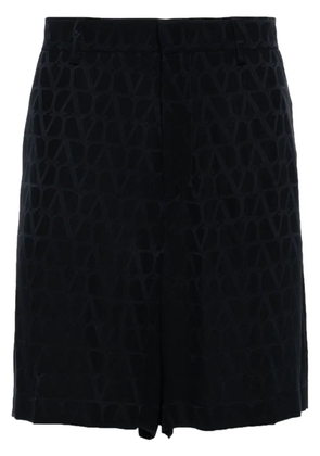 Valentino Garavani Toile Iconographe jacquard chino shorts - Blue