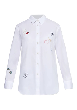 PS Paul Smith embroidered shirt - White