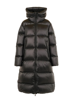 Pyrenex hooded-neckline down coat - Black