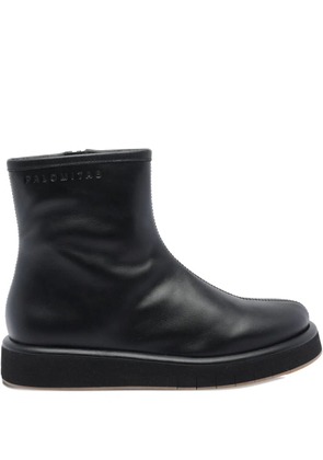 Paloma Barceló Alison platform zip boots - Black