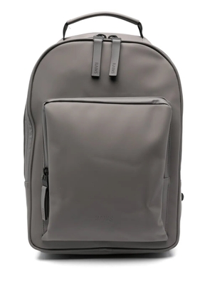 Rains Book debossed-logo backpack - Grey