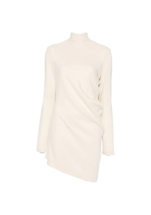 TOTEME high-neck twist blouse - Neutrals