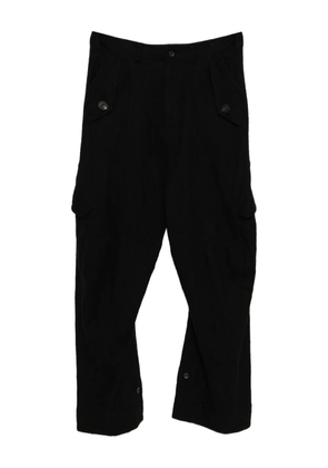 Julius tapered trousers - Black