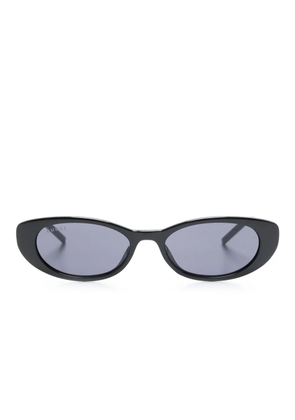 Gucci Eyewear oval-frame sunglasses - Black