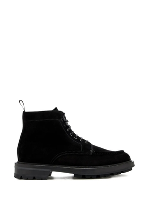 Barrett lace-up suede boots - Black