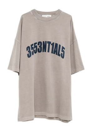 FEAR OF GOD ESSENTIALS New York 90s crew-neck T-shirt - Grey