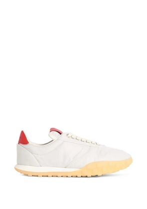 Jil Sander leather sneakers - White