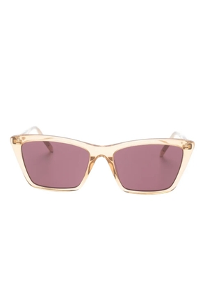Saint Laurent Eyewear Mica cat-eye sunglasses - Brown