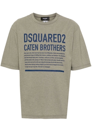 DSQUARED2 logo-print T-shirt - Green