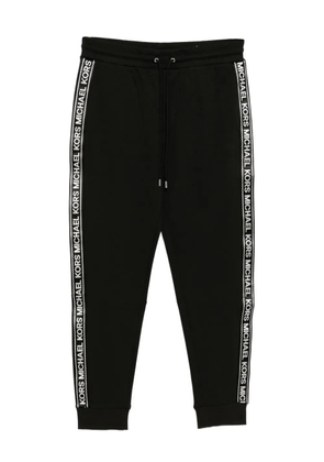 Michael Kors logo tape track pants - Black