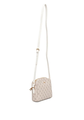 Joop! logo-plaque crossbody bag - Neutrals