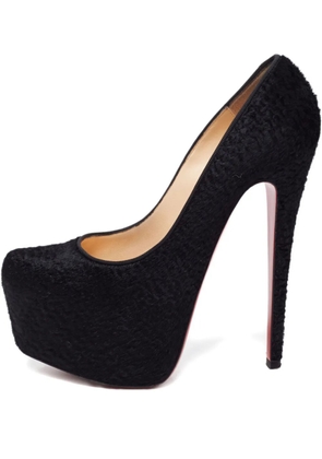 Christian Louboutin Pre-Owned 155mm platform pumps - Black