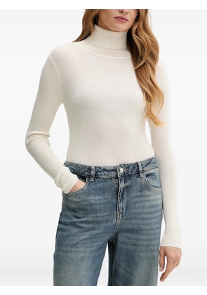 MC2 Saint Barth ribbed roll-neck top - Neutrals