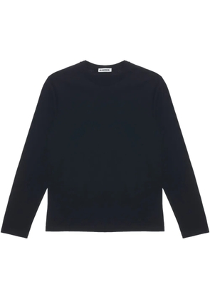 Jil Sander lightweight cotton jumper - Black
