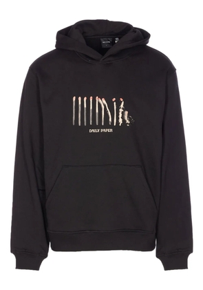 Daily Paper printed hoodie - Black
