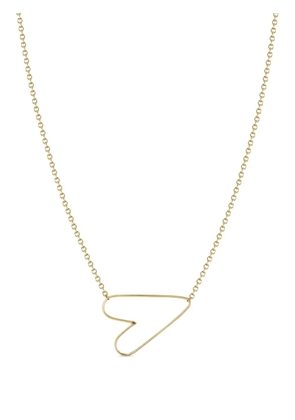 Zoë Chicco 14K yellow gold Anchored Heart necklace