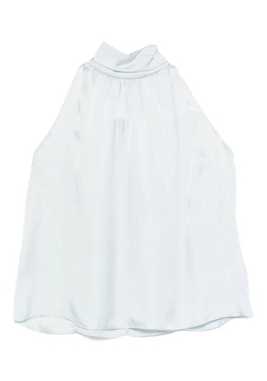 ANINE BING halterneck blouse - Blue