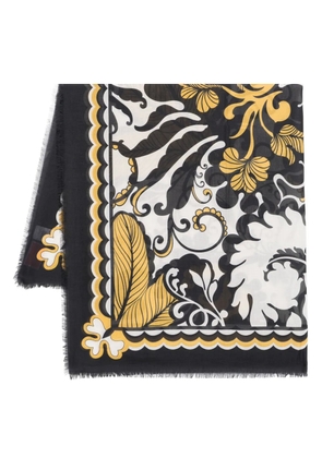 La DoubleJ square scarf - Black