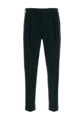 PT Torino pleated-cuffed trousers - Black