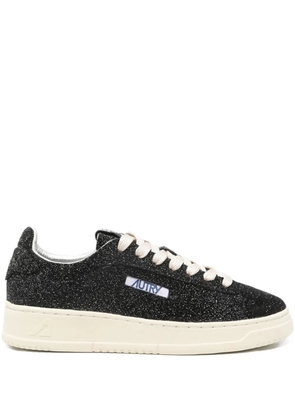 Autry Dallas Low glittered sneakers - Black
