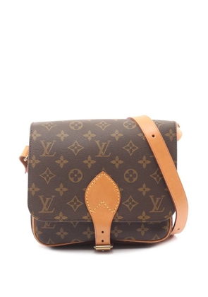 Louis Vuitton Pre-Owned 1990 Monogram Cartouchiere MM crossbody bag - Brown