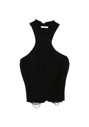 Haikure Liz ripped tank top - Black