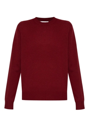 Max Mara crew-neck cashmere sweater - Red