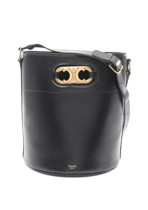 Celine Pre-Owned 2010s Maillon Triomphe bucket bag - Black