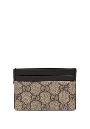 Gucci Pre-Owned 2000-2015 GG Supreme card holder - Brown