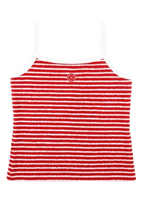 Sporty & Rich striped sleeveless top - Red