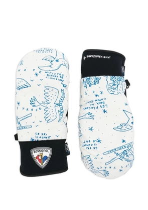 Rossignol x JCC missy printed gloves - White